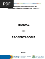 Manual de Aposentadoria