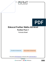 FP1 As-Level Formula Sheet