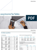 2023 Income Tax Tables