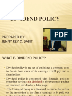 Dividend Policy