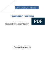 Causative Verbs