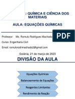 Aula 4 - Química e Ciência Dos Materiais 2023