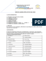 Informe de Labores Ao Lectivo 2022-2023 4to A Maris