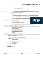 FP-Fiberglass Mesh 4x150 PDS