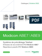 Système de Précâblage Telefast - Embases de Raccordement IP20 Modicon ABE7 - Répartiteurs Passifs IP67 Modicon ABE9