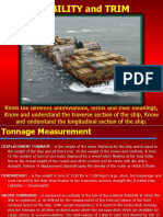 Module 002 STABILITY & DRAFTMARKS READING