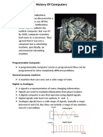 History of Computers Study Sheet