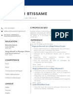 Navy & White Modern Professional Resume