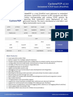 CycloneTCP Datasheet