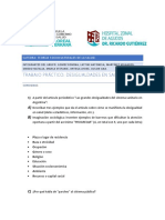 Trabajo Práctico: Desigualdades en Salud: Catedra: Teorías Socioculturales de La Salud