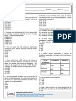 Simulado 19 Prof. Luiz Carlos Melo