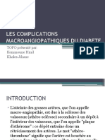 Les Complications Macroangiopathiques Du Diabete