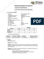 Sílabo DPLM Micro Ciclo I