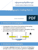 4.1. Cryptographic Coding (Part 1)