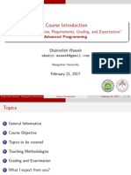 Course Introduction