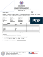 Ungrouped and Grouped Frequency Distribution Table