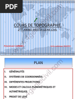 Cours Topographie PPT - Watermark