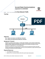 Lab - Use Wireshark To View Network Traffic