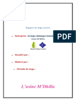 Rapport de Stage Ouvrier