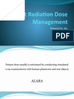 8 Patient Radiation Dose Management