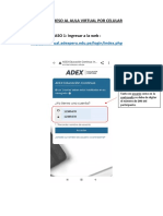 Guia Ingreso Al Aula Virtual Por Celular