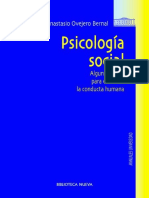 Cap 1 Psicología Social. Algunas Claves para Entender La Conducta Humana