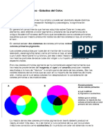 Color - Generalidades - Estudios Del Color. Introducción