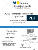 Aula 9 - Proteinas - Avaliação Da Qualidade