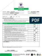 COT1 RPMS Rating Sheet MAM BUATAG