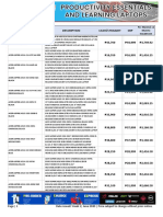 Productivity and Learning Laptops Pricelist June 2020