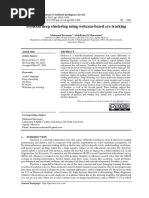 Dyslexia Deep Clustering Using Webcam-Based Eye Tracking