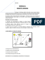 Remote Sensing and Gis Module 1