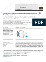 A Critical Review in Recent Progress of Hollow Fiber Membrane Contactors For Efficient CO2 Separations