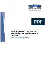 Proc-Sstma-Pl-02 Procedimiento de Trabajo Seguro para Trabajos en Caliente