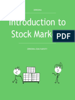 FinsSoc Zerodha 1 - Introduction To Stock Markets