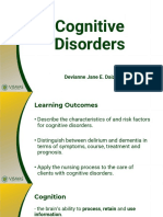 Cognitive Disorders