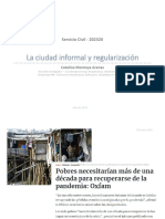 S1 - Ciudad Informal y Regularización