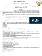 II Avaliação de Redação 6º Ano B