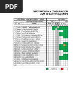 Lista de Asistencia 2023