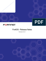 Fortios v6.0.1 Release Notes