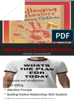 Challenging Challenging Behaviour