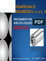 Procedimiento para Cambiara El Nodo DP A Encoders Hengstler