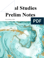 Prelims Legal Studies Notes