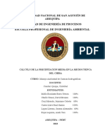 Práctica #06 Cálculo de La Precipitación Media en La Microcuenca Del Chira