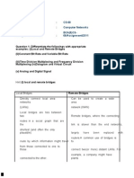 Course Code: CS-68 Course Title: Computer Networks Assignment Number: BCA (5) CS-68/Assignment/2011