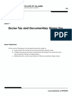 Btax302 Lesson7 Excisetaxesanddst