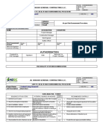 HSE-RA-043 Heat Stress - Rev 0