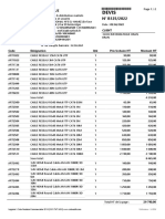 Devis Proforma #B125 - 2022