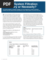 Cooling System Filtration Accessory or Necessity