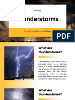 SCIENCE 5 Q4 - Thunderstorms - Grade 5